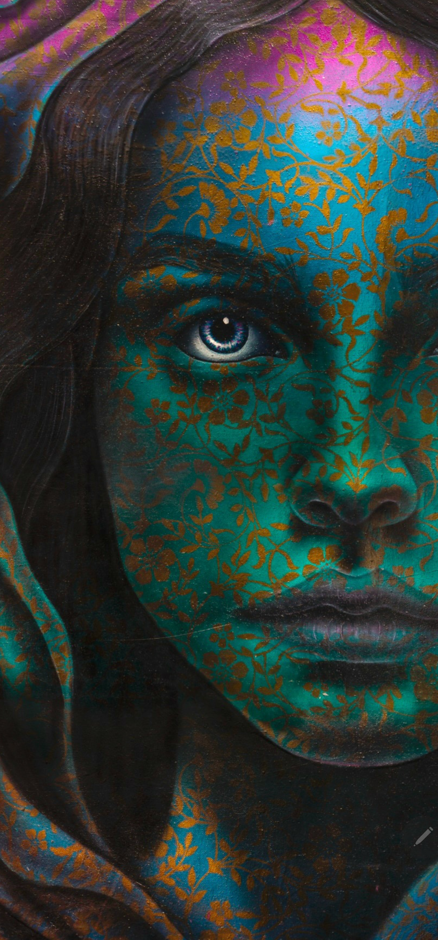 Contemplar , 4×4 ft Origial acrylic painting