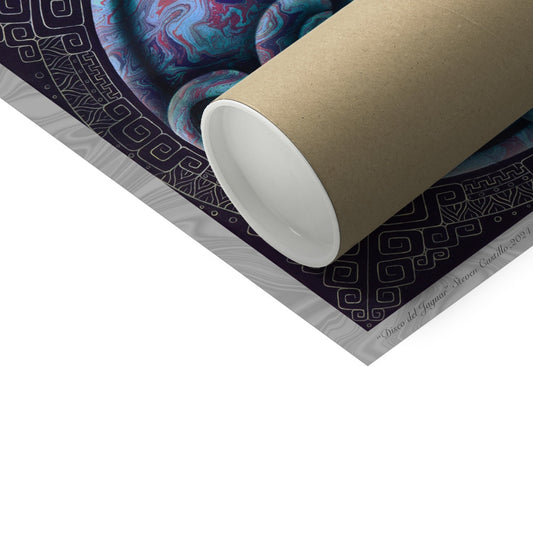 Disco del Jaguar Fine Art Print