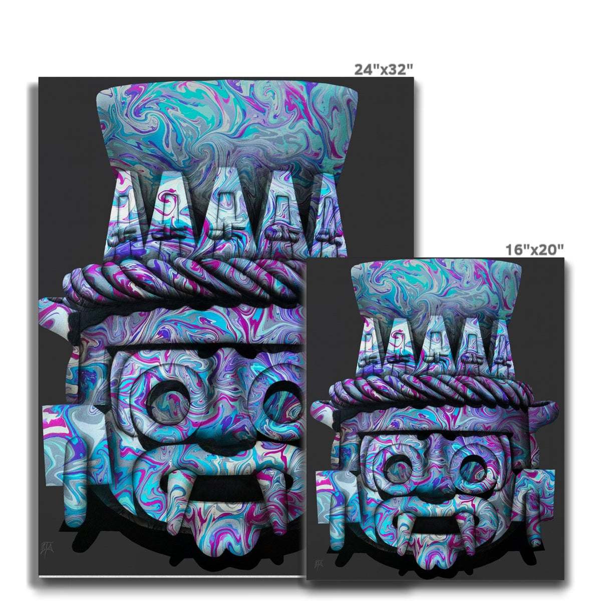 Tlāloc Canvas