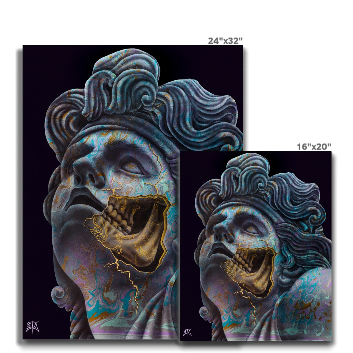 Pulvis sum Canvas