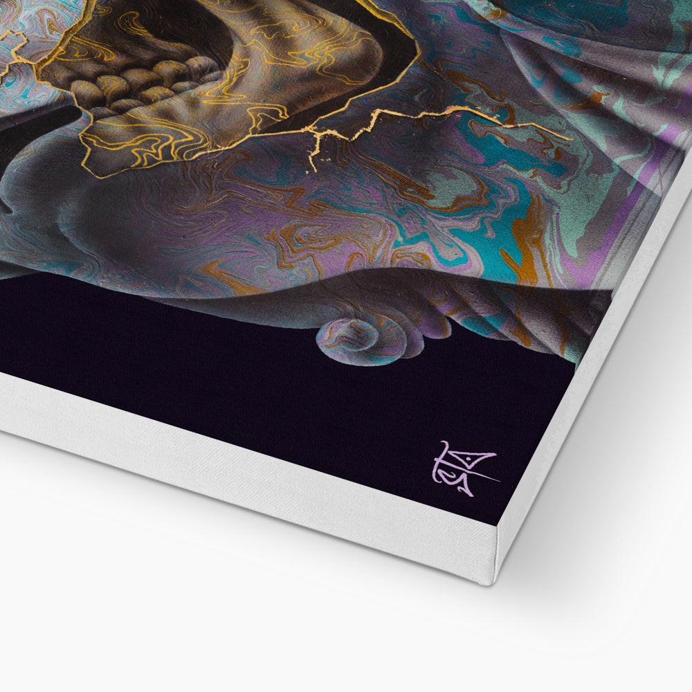 Pulvis sum Canvas