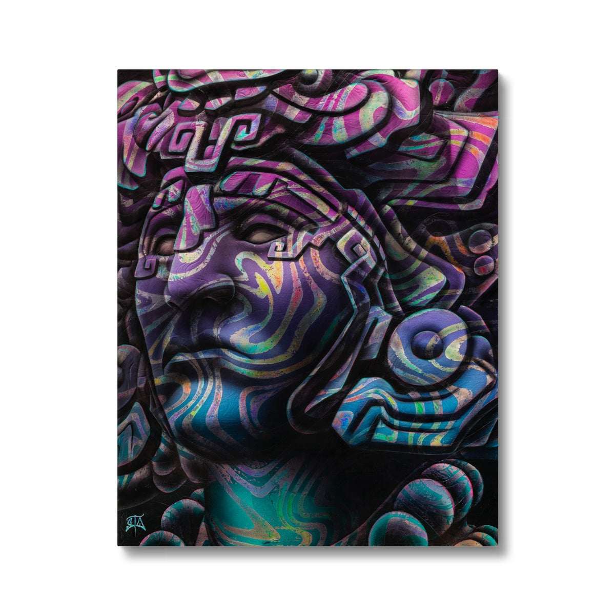 Guerrero de la luz Canvas