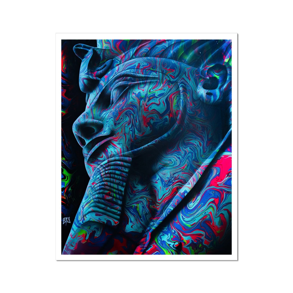 Ramessess II  Fine Art Print