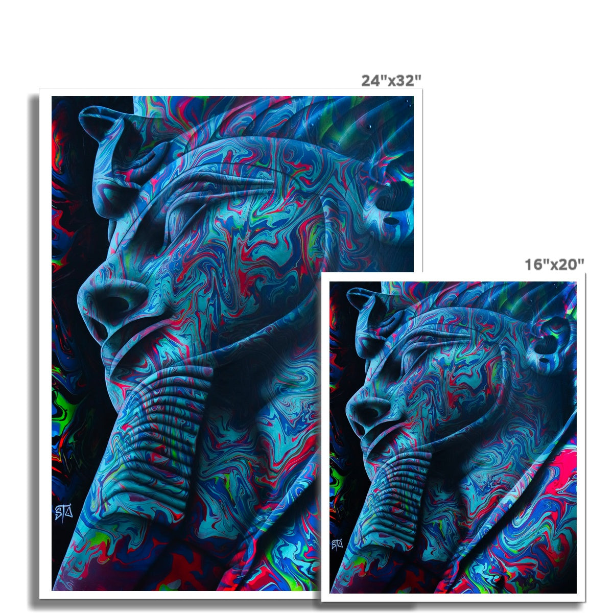 Ramessess II  Fine Art Print